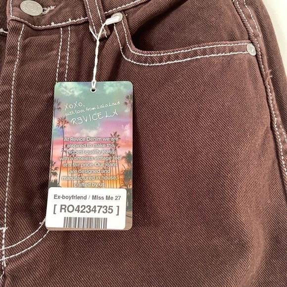 REVICE Denim Ex Boyfriend/Miss Me Jean - 27 - Picture 8 of 8